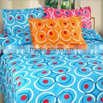 printed cotton bed spread