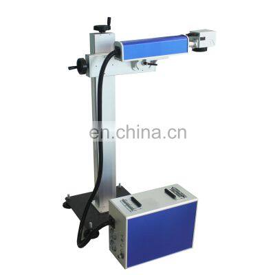 Industrial Professional Flying Fiber Co2 UV Laser Marking Machine for Metal and Plastic photo-3