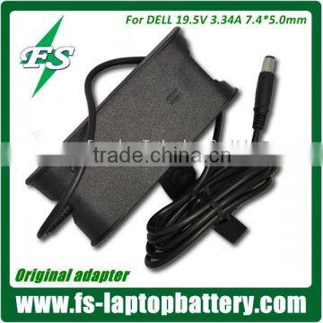 65w AC Power Adapter Charger for Dell 19.5V 3.34A laptop adapter 7.4 x 5.0mm