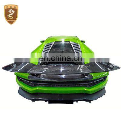 Car Auto Body Parts Carbon Fiber Front Rear Bumper Lip Spoiler Suitable For LP610 Wide Body Kits Styling photo-5