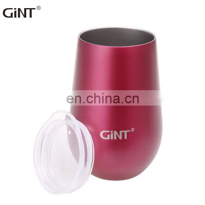 GiNT Amazon Top Selling 350ML Egg Shape Inner and Outer SUS304 Water Bottles Egg Tumbler for Water