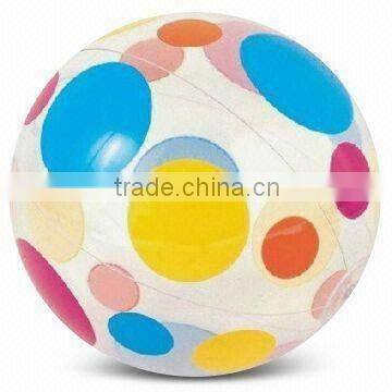 PVC Inflatable Beach Ball Popping