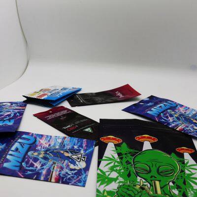 Custom Printed Plastic Transparent Window Food Packaging Stand Up Pouch With Zipper photo-2