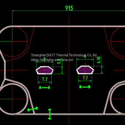 SR6AG Equivalent Heat Exchanger Gasket For APV plate heat exchanger