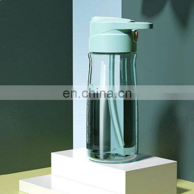 Transparent Eco Friendly Reusable Outdoor Self Cleaning Clear Gym Cute Custom Water Bottle photo-5