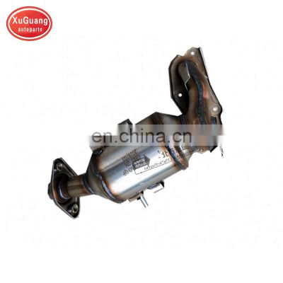 XUGUANG  hot sale direct fit ceramic front manifold catalytic converter for BYD F0