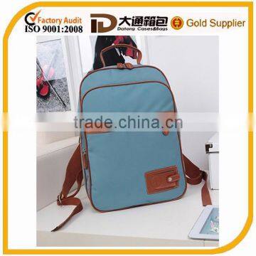 fashion waterproof nylon high school backpack