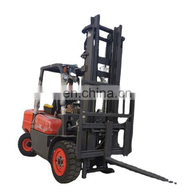 Efficient 3 ton 3.5 ton 5 ton diesel forklift truck with side shift