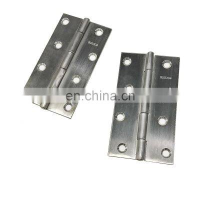 Cheap Price Butt Hinges Silver Tone Home 4 Ball Bearing Stainless Steel Door Hinge