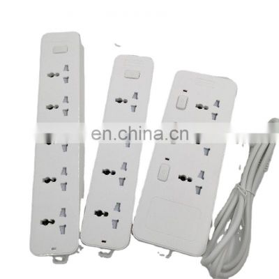 multi-function 3 pin 3 ways  4 ways 5 ways electric extension cord socket