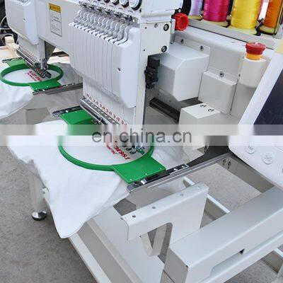 High Speed Hat Embroidery Machine Computerized 2 Head Embroidery Sewing Machine photo-3