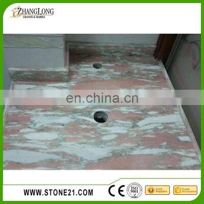 High Quality Pink Marble, Norvegian Breche Marble Tiles and Slab