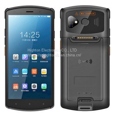Cheapest 5.72 Inch Android 12 Octa-Core 4+64GB Handheld Computer NFC Fingerprint Rugged Hand Terminal Mobile 2D Barcode Scanner photo-5