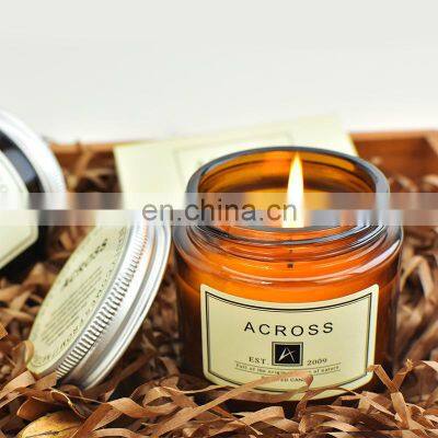 Indoor Brown Bottle Air Purification Aromatherapy Velas Para Decoracion Candles & Home Fragrance With Lid For Home Decor photo-4