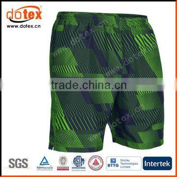 2016 wicking dry rapidly men sublimation print sports shorts