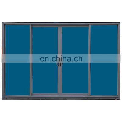 USA Market High Energy Saving Aluminum Sliding Door Used Exterior Door for Hotel Sale With Installation Guidance