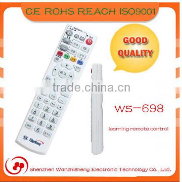 Shenzhen Wanzhisheng manufacture WS-698 IR tv learning remote control