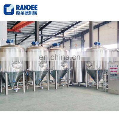 2000L Craft Beer Making Machine for Beverage Can Production Line