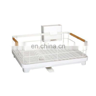 Compact Dish Rack Steel Dish Drainer Racks Wire Kitchen Things Organizer and Holders photo-2