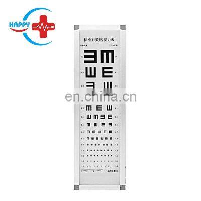 HC-M126 Hot sale  ophthalmic tool medical device standard logarithm visual chart for Ophthalmology