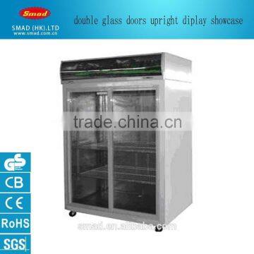 Supermarket glass display cooler /galley refrigerator