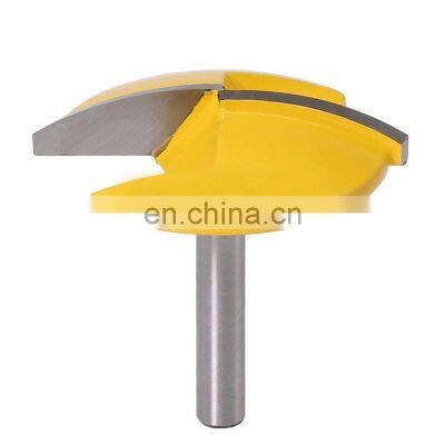 Woodworking 6 Shank Thin Flat Bottom Knife Slotting Tool for Edge Trimming Machine Engraving Electromechanical milling cutter