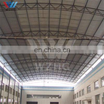 Cheap Freight Indonesia Camp Warehouse Factory Fast Install Beautiful Low Rise Steel Structure