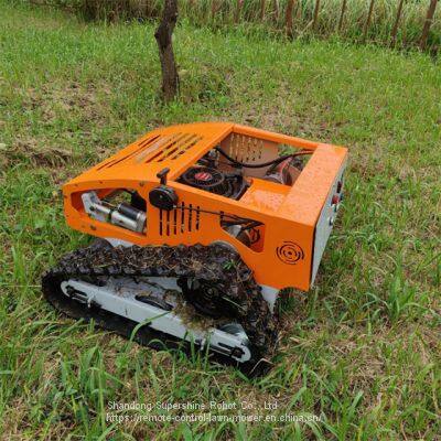 bush remote control, China tracked remote control lawn mower price, remote slope mower for sale