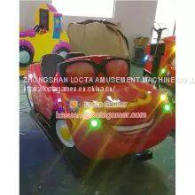Zhongshan Tai Le Play Children's Indoor and Outdoor Waterproof Glass Steel Small and Medium-sized Rocking Car Rocking Machine Car Story Glasses Cool Car Pink Play Equipment photo-3