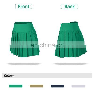 Новая 2 в 1 складчатая теннисная юбка photo-5