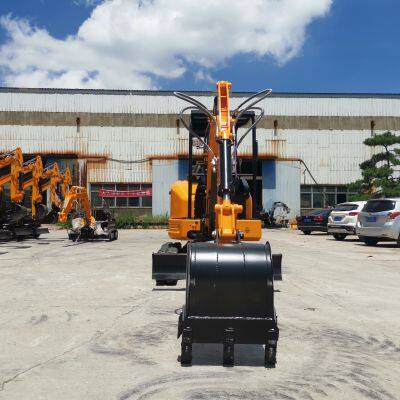 China Small Excavator CE Certification Crawler Mini Excavators Price Micro Orchard Digger Agricultural Mini Excavator photo-5