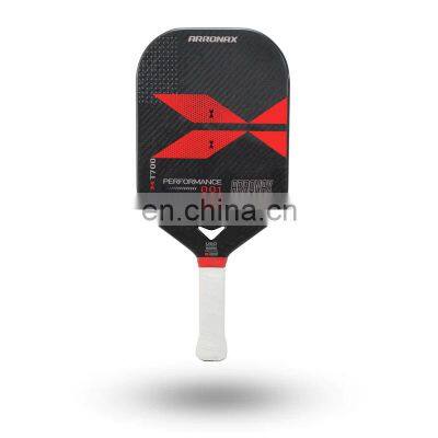 3K/12K/18K QuadCarbon Skin Elongated Handle Massive Stability Power Model Pickleball Paddle USAPA