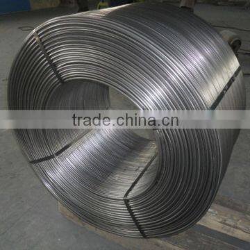 High Purity Low Carbon Metal Fiux Solid Ca Cored Wire China Manufacturer