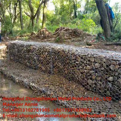 gabion box/gabion mesh/stone cage net/alvanized  wire mesh