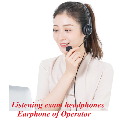 Listening exam headphones, operator headphones