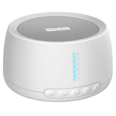 Household Rechargeable LED Light Sleeping Aids 30 Kinds Soothing Sound White Noise Machine 2 in 1 Speaker