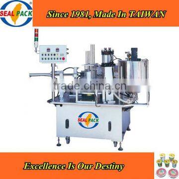 Taiwan Brand Top Service and Quality Automatic Yogurt Cup Filling Machine