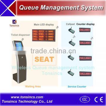 Bank/Hospital/Clinic Electronic Wireless Queuing Management System