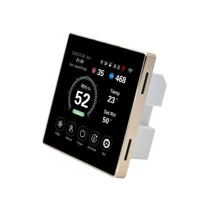 4 Inch LCD Color Screen Ventilation System Control Plus Dehumidification Control Smart Controller photo-5