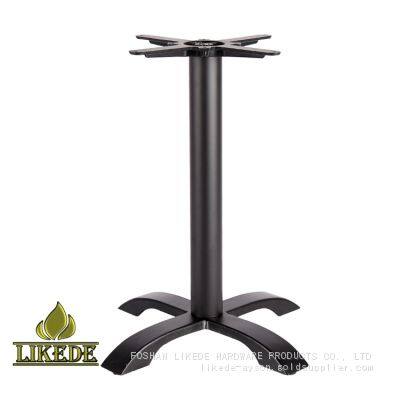 High Quality Cast Iron Cross Table Base Metal Decorative Metal Table Legs Dining Table Cross Leg