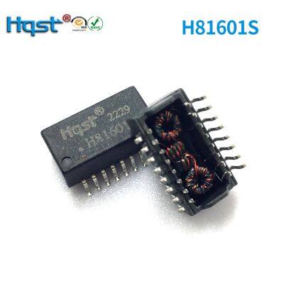 100Mbit SOP16 LAN Transformer H81601S | Direct Replacement for Pulse H1102NL | RJ45 Network Filter Module With Discrete Magnetic photo-4