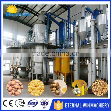 250T edible oil processing line mustard/corn/sesame/peanut/sunflower oil production plant