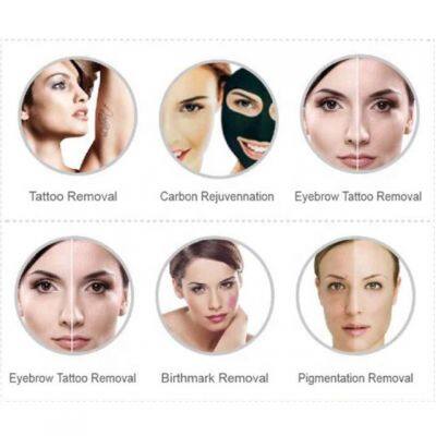 Mini 1320nm Nd Yag Q Switch Carbon Peeling Laser Skin Rejuvenation Facial Peeling Machine With CE Approved