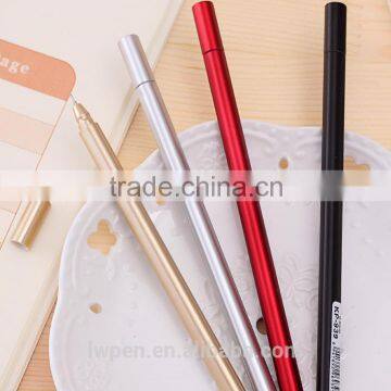 Metal Handle Gel Water-based Pen Pen Korea Creative Stationery Office Supplies photo-2