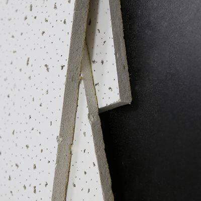 Antibacterial Mineral Fiber Ceiling Tiles Acoustic Ceiling Office Building Use photo-2
