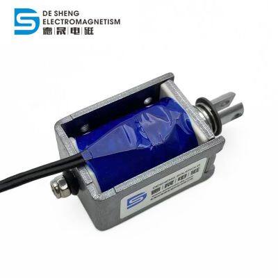 DS-0837 DC 12V 24V Электромагнитный привод с ходом 8 мм для тяги и толкания для различных применений