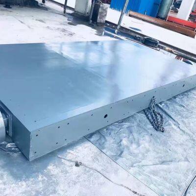 Hinged Sluice Gate for Ecological River Construction and Water Flow Management