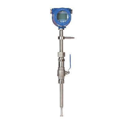 Digital Plug in Compressed Air Thermal Mass Flow Sensor Thermal Gas Mass Flow Meter