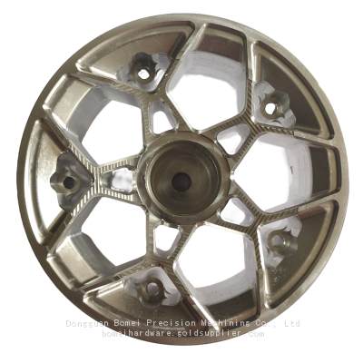 Various Sizes Electric Skateboard Wheels Rim Alloy CNC Wheel Hub Set photo-3