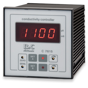 C7615 Transmetteur de conductivité pour les systèmes de purification d'eau pharmaceutique